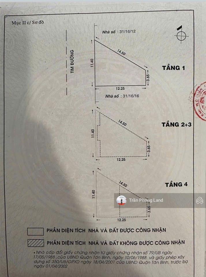 Chính chủ gửi bán nhà mặt tiền 45 út tịch, p4, q. tân bình, 11.4x10m, trệt 3 lầu, 0938 140 ***