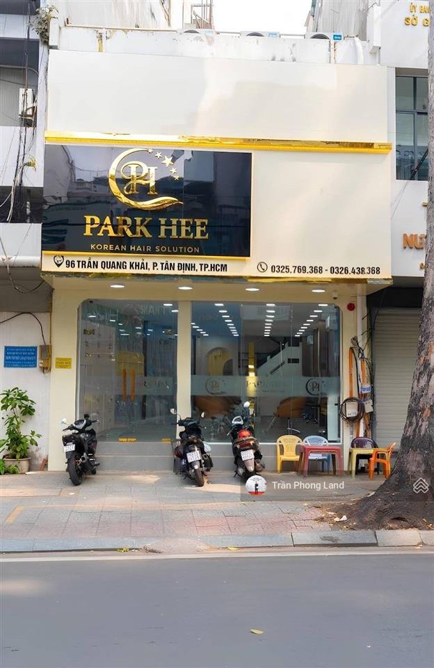 Chính chủ cho thuê nhà mặt tiền 96 trần quang khải, p. tân định, q1, 6x19m, trệt + lầu, 0908 140 ***