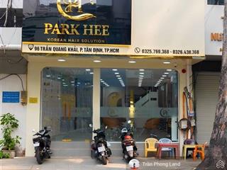 Chính chủ cho thuê nhà mặt tiền 96 trần quang khải, p. tân định, q1, 6x19m, trệt + lầu, 0908 140 ***