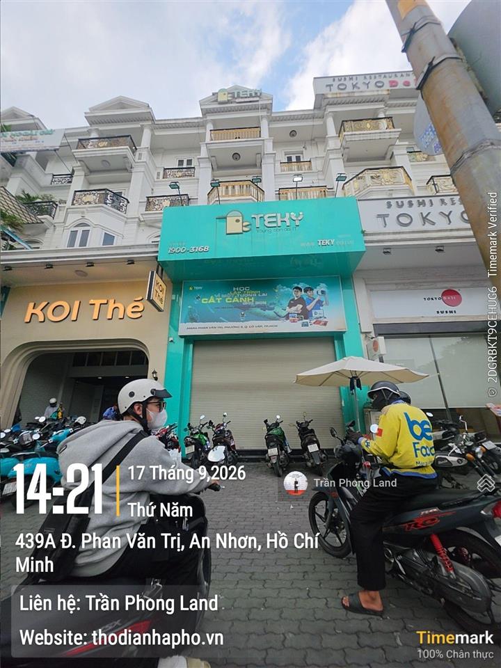 Chính chủ cho thuê nhà mặt tiền 366a4 phan văn trị, quận gò vấp, 6x21m, trệt lửng 3 lầu, 0908 140 ***