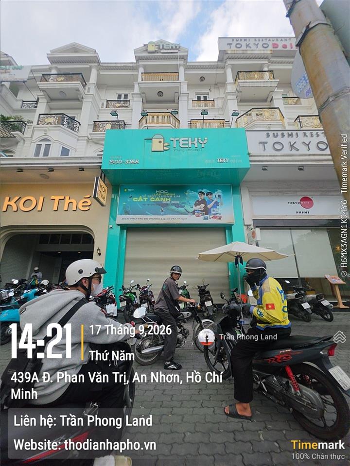 Chính chủ cho thuê nhà mặt tiền 366a4 phan văn trị, quận gò vấp, 6x21m, trệt lửng 3 lầu, 0908 140 ***