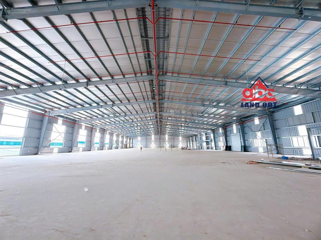 Cho thuê xưởng 6373m2 kcn hố nai biên hòa, xưởng hạng a mới 100%, giá 144.743 vnd/m2/th