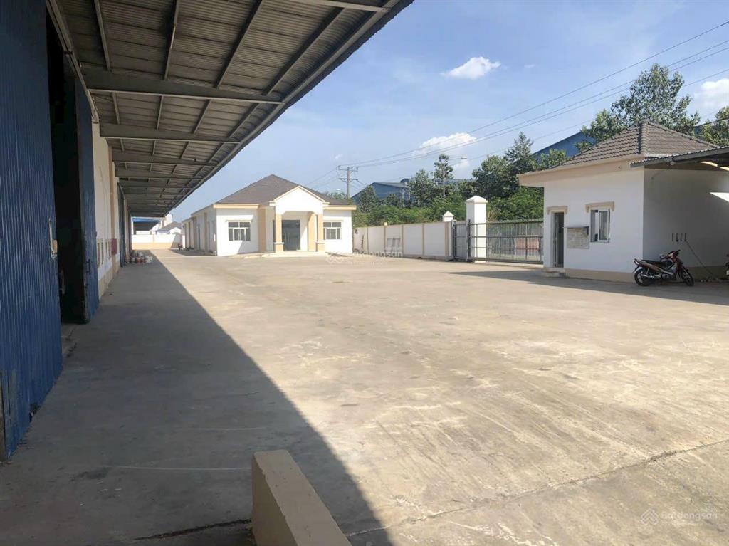 Xưởng 7.200m² tân uyên cho thuê, điện 400kva, có vp, pháp lý hoàn công