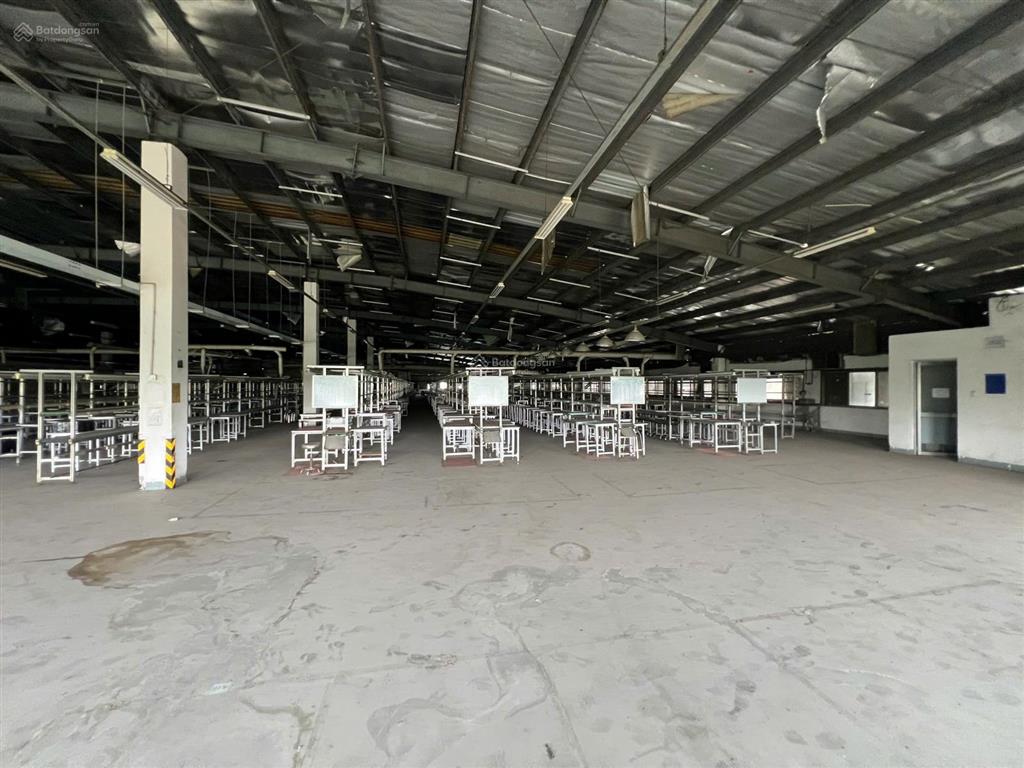 Xưởng cho thuê tân uyên 5.600m², nền chịu tải 750kg/m², thang máy 3.5 tấn