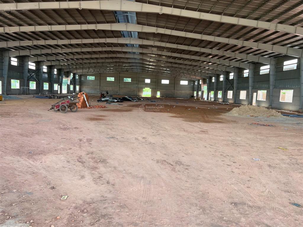 Cho thuê nhà xưởng mới 100% cụm công nghiệp cây trường, bàu bàng, bình dương