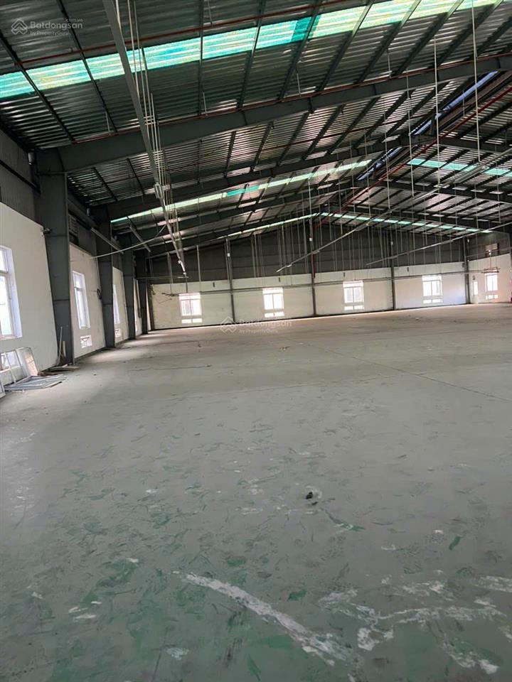 Cho thuê xưởng 8.700m², khuôn viên 12.000m² có xử lý nước thải, pháp lý đầy đủ, giá tốt