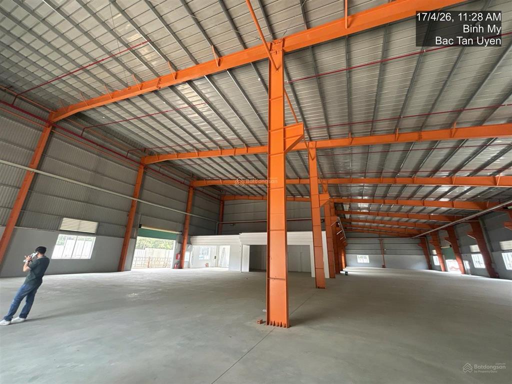 Bán xưởng mặt tiền đh 409, vĩnh tân, tân uyên 7.400m2, đang cho thuê 345 triệu/tháng