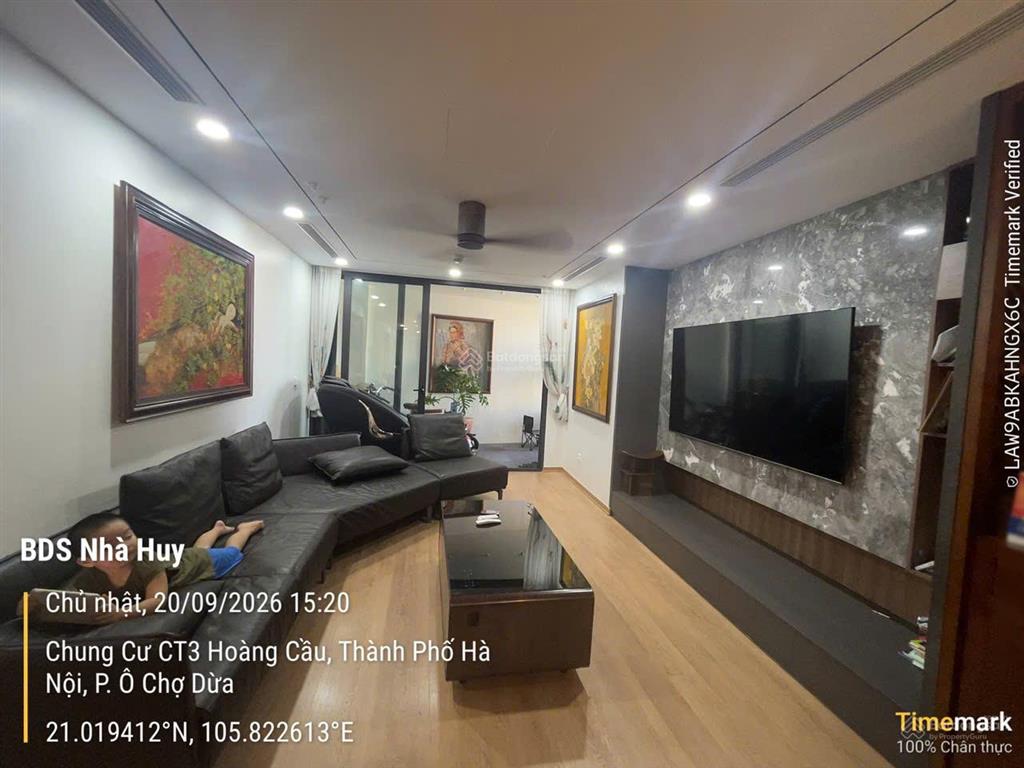 Cho thuê căn hộ tân hoàng minh 36 hoàng cầu, 151m2, 4 phòng ngủ, full đồ,  0911 400 ***