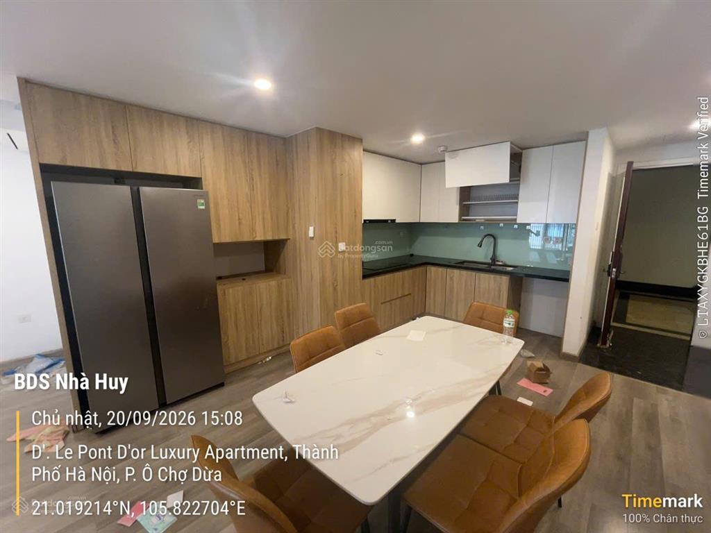 Cho thuê căn hộ tân hoàng minh 36 hoàng cầu, 140m2, 3 phòng ngủ, view hồ,  0911 400 ***