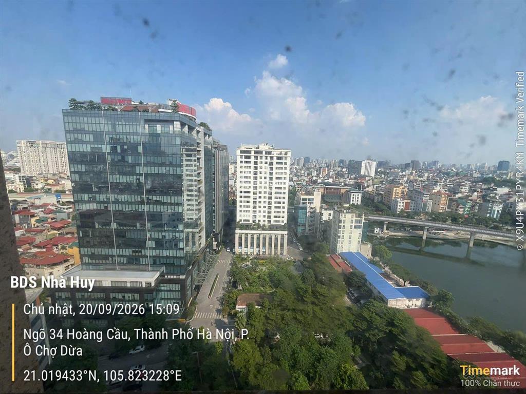 Cho thuê căn hộ tân hoàng minh 36 hoàng cầu, 140m2, 3 phòng ngủ, view hồ,  0911 400 ***