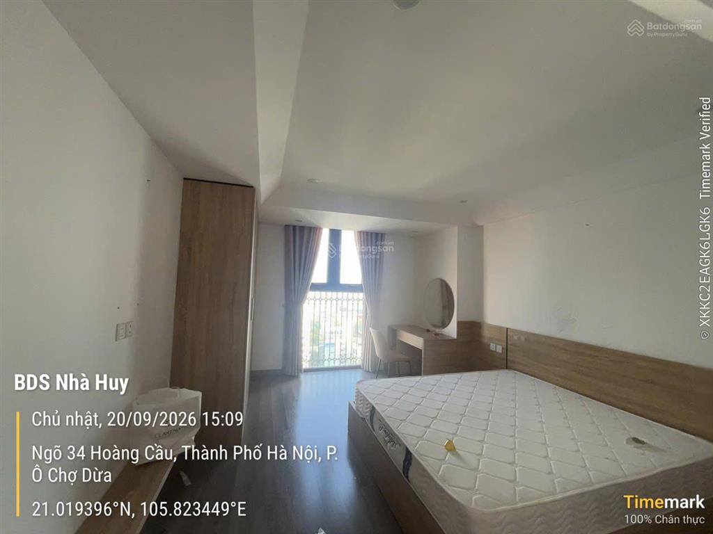 Cho thuê căn hộ tân hoàng minh 36 hoàng cầu, 140m2, 3 phòng ngủ, view hồ,  0911 400 ***
