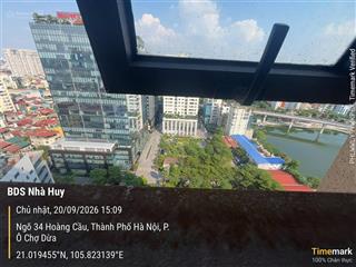 Cho thuê căn hộ tân hoàng minh 36 hoàng cầu, 140m2, 3 phòng ngủ, view hồ,  0911 400 ***