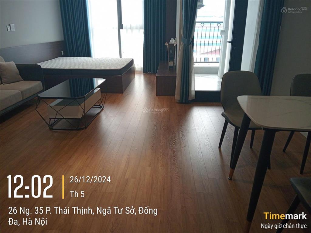 Chủ đầu tư cho thuê căn hộ 27 thái thịnh  1pn giá 13 triệu/tháng  0911 400 ***