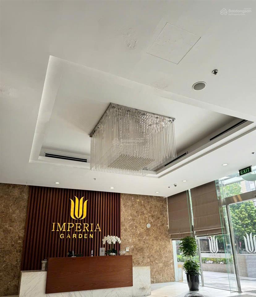 Cần bán gấp căn góc tầng đẹp 120m², 3pn + 1pn, 2wc tòa imperia garden thanh xuân giá bán 13,2 tỷ