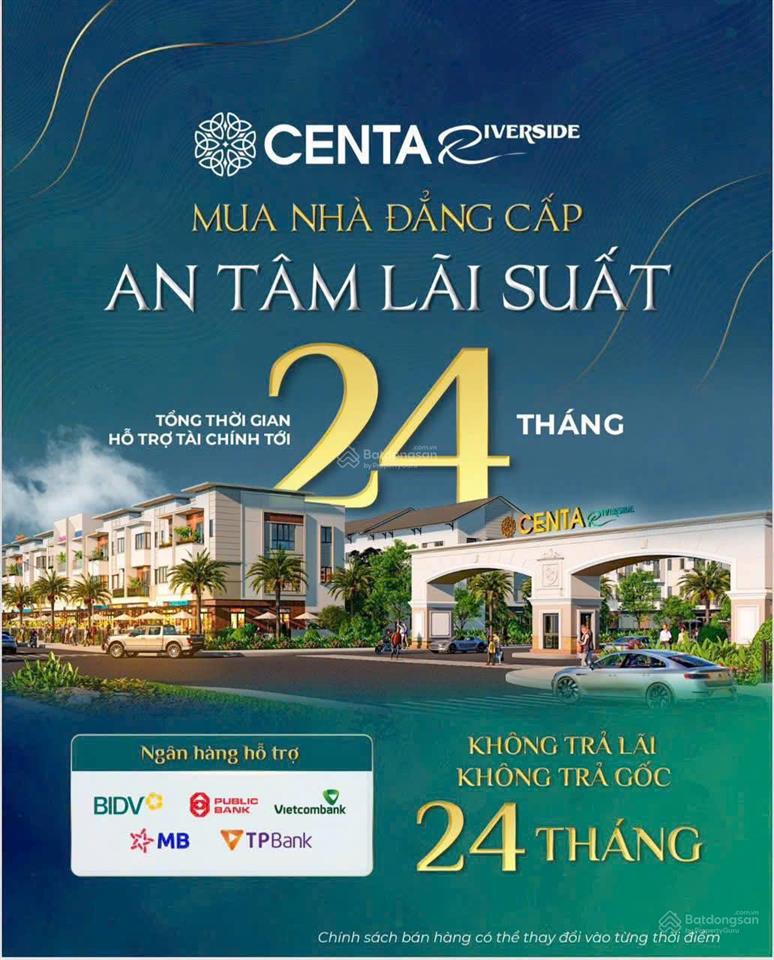 Mở bán centa riverside quỹ căn biệt thự cuối cùng giáp hà nội cách hồ gươm 15km. giá chỉ từ 75tr/m2