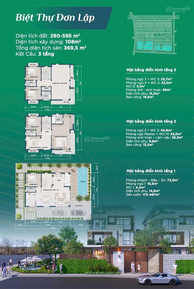 Mở bán centa riverside quỹ căn biệt thự cuối cùng giáp hà nội cách hồ gươm 15km. giá chỉ từ 75tr/m2