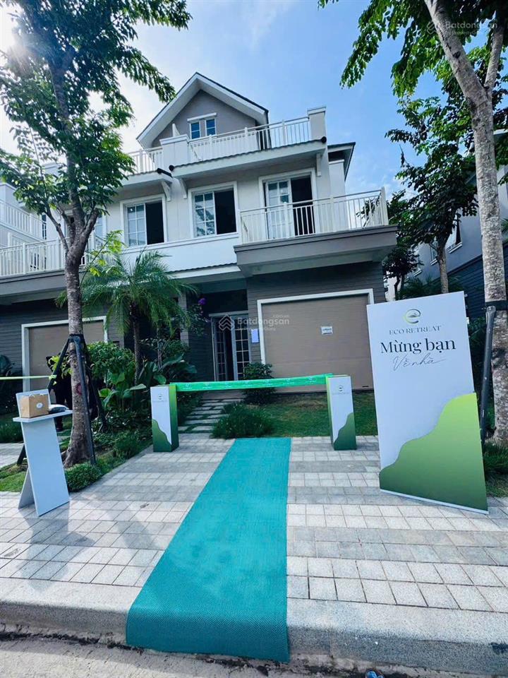 Bán nhà phố eco retreat 6,5 x 21m, thiết kế 1 trệt, 2 lầu, 1 tum