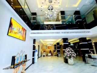 85 chdv full nội thất hẻm nb 12m lê quang định  10x40m  hầm 7 tầng hdt 400tr/tháng  giá 45 tỷ