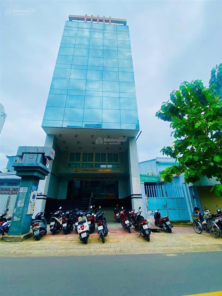 Bán nhà mặt tiền đường quang trung  9x50m  hầm 7 tầng  hdt 200tr/tháng  giá bán 43 tỷ