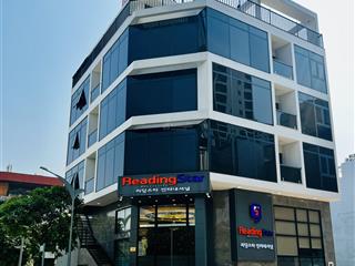 Bán tòa nhà góc 2 mặt tiền ngay lương định của  dt 10x20m  hầm 5 tầng  hđt 150 tr/th  giá 58 tỷ