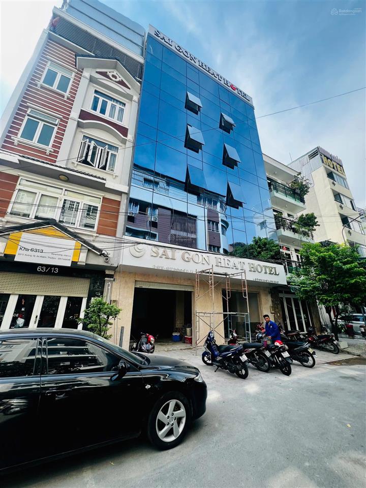 Giá hời bình thạnh! bán nhà mt hoàng hoa thám  13x30m  xd hầm 7 tầng  hđt 170 tr/th