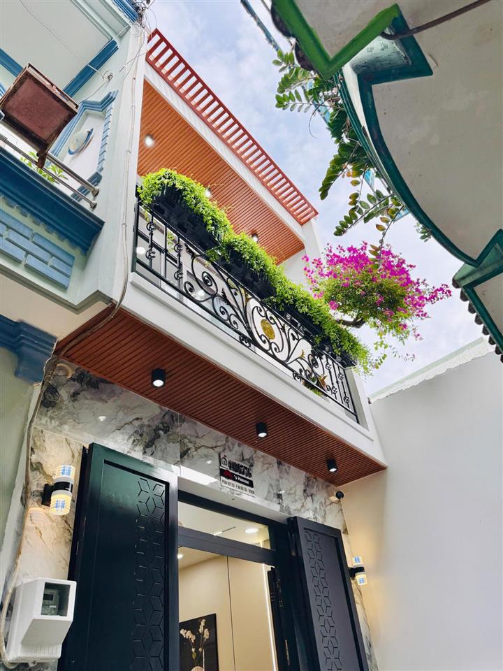 Lên sóng căn mini house  có smarthome ngay e mặt đường phan huy ích  p.aht giá 4tỷ 390 tr