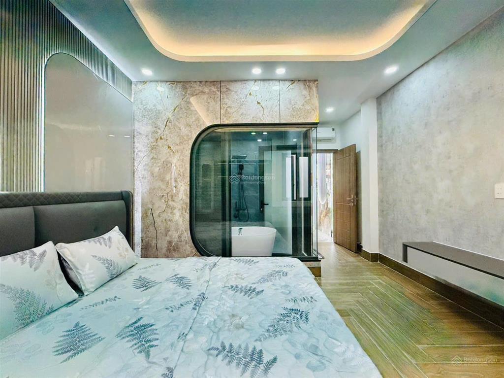 Nhà chính chủ thuộc đường quang trung hẻm thông xe tải dt 4 x16 trệt 3 lầu nhà mới giá hơn 7 tỷ