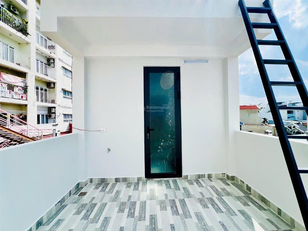 Nhà mới đẹp đầy đủ nội thất ngay chợ thạch đà đường phạm văn chiêu gò vấp dt 37 m trệt 2,5 lầu