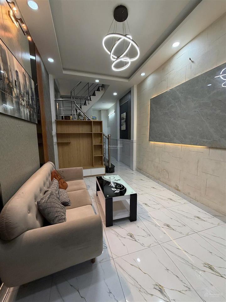 Chủ cần giảm mạnh bán gấp nhà đường phan huy ích p. 12 dt 33 m trệt lầu hẻm xe hơi giá 4 tỷ tl