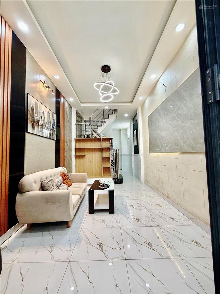 Chủ cần giảm mạnh bán gấp nhà đường phan huy ích p. 12 dt 33 m trệt lầu hẻm xe hơi giá 4 tỷ tl