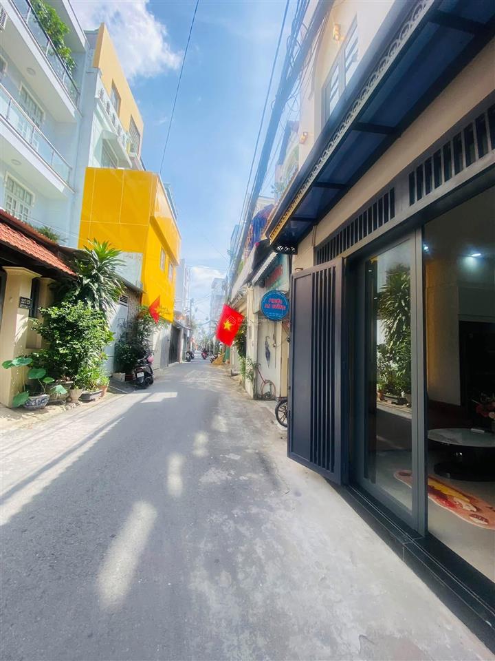 Nhà chính chủ đường nguyễn tư giản phường an hội tây tphcm dt ngang 5 dài 6 trệt 2 lầu giá 5 tỷ680