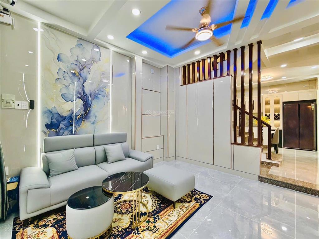 Nhà chính chủ mới đầy đủ nội thất bán đường phạm văn chiêu dt 40m2 trệt 2 lầu hẻm xe hơi