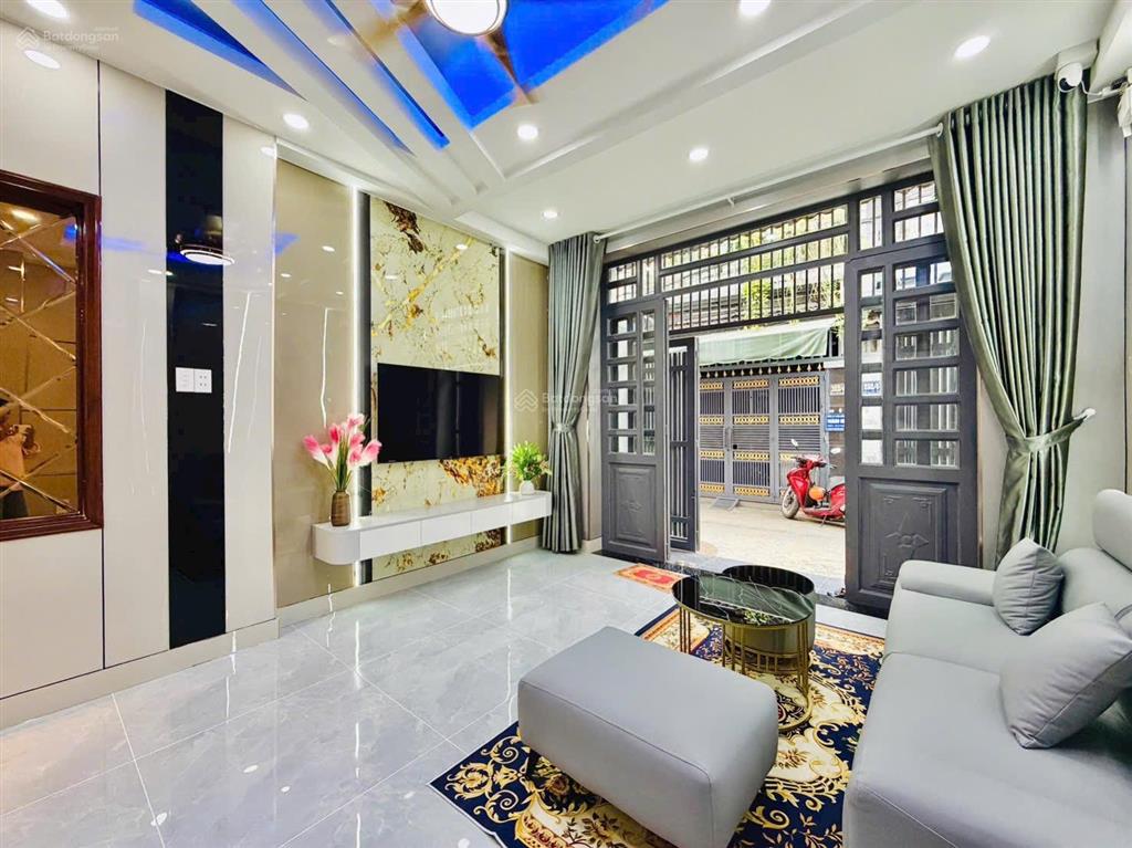 Nhà chính chủ mới đầy đủ nội thất bán đường phạm văn chiêu dt 40m2 trệt 2 lầu hẻm xe hơi