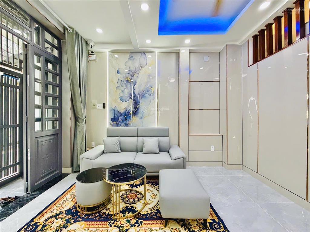 Nhà chính chủ mới đầy đủ nội thất bán đường phạm văn chiêu dt 40m2 trệt 2 lầu hẻm xe hơi