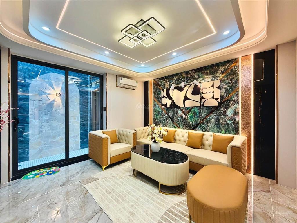 Nhà xây mới đường phạm văn chiêu dt 4x16m trệt lửng 3 lầu có thang máy 4 phòng ngủ hẻm ôtô 8.5 tỷ