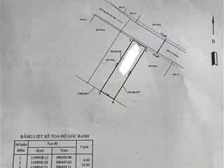 Quá rẻ cho lô đất diện tích đẹp 4 x16m hẻm xe hơi ngay ngã 4 chợ cầu giáp với gò vấp