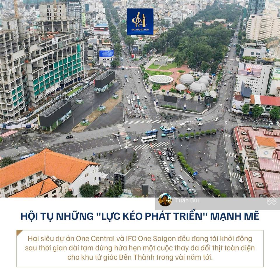 Mặt tiền 87 calmette quận 1, 71m2, nhà trống, ngay lõi bến thành, giá 45 tỷ tl