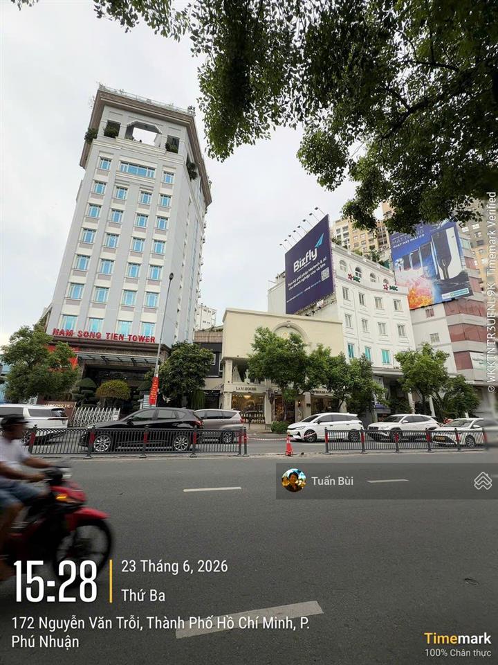 Bán mt nguyễn văn trỗi 18m hiếm có, dt 276,1m2, vị trí thương hiệu, giá 130 tỷ