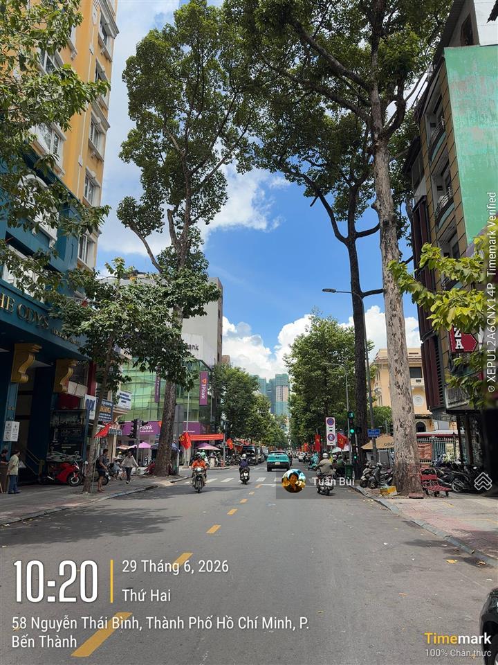 Mt nguyễn thái bình  300m tới cụm metro bến thành, one central hcm, chợ bến thành  cần bán
