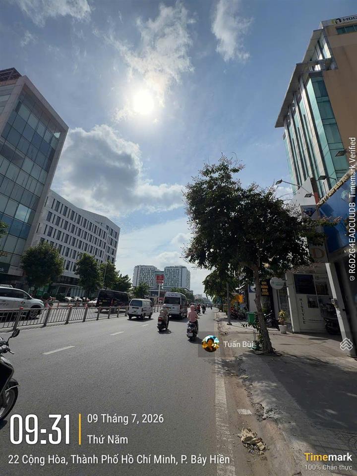 Building văn phòng 123 cộng hòa  trung tâm hành chính mới tân bình  kết cấu 2 hầm + 10 tầng