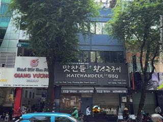 Mtkd tôn thất tùng 8x19m, hđt 318 triệu/th, gần metro bến thành, giá tốt 1 tỷ/m2