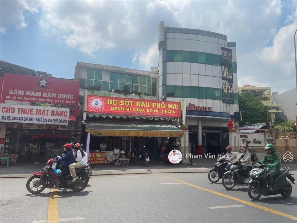 Khuôn đất đẹp xây building vp / chdv cao cấp mặt tiền thương mại nguyễn kiệm giá chỉ 188tr/m