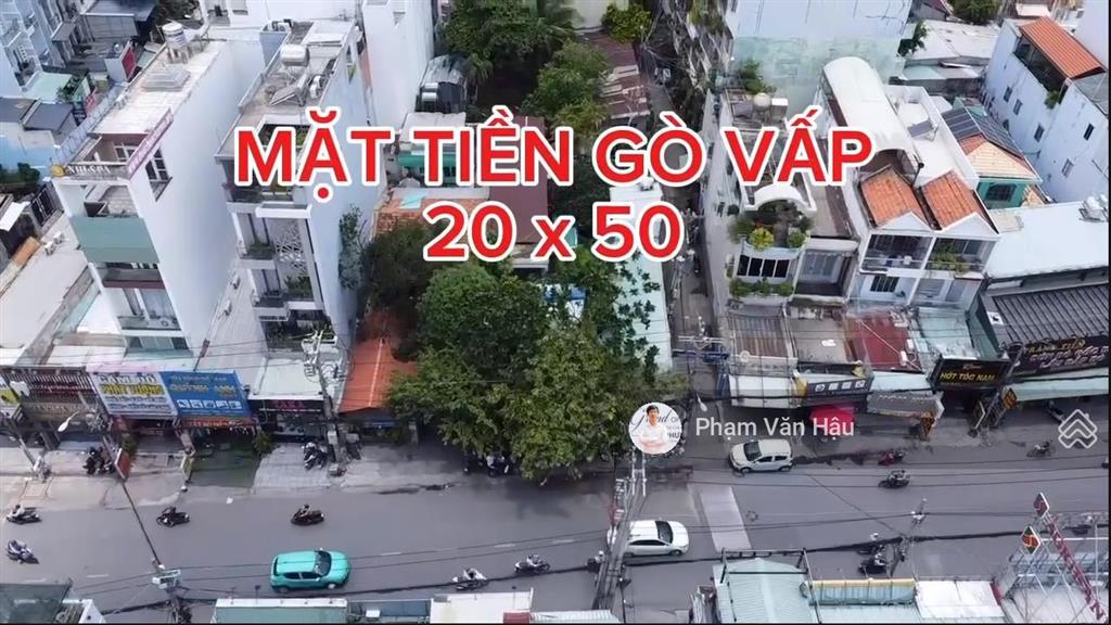 Khuôn đất mặt tiền thống nhất dt 20x50m, vị trí đoạn đẹp nhất tuyến đường, bán gấp giá tốt đầu tư