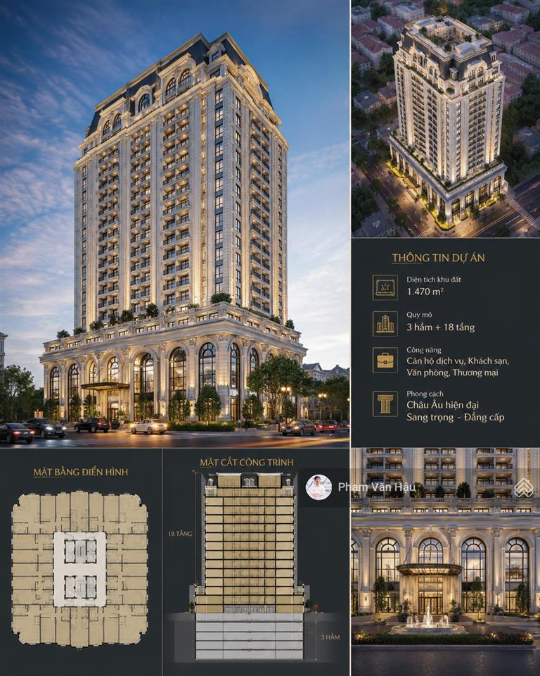 Bán khuôn đất xây cao tầng mặt tiền đặng hữu phổ, thảo điền 1.470m2 chỉ tiêu xây 3 hầm 18 tầng