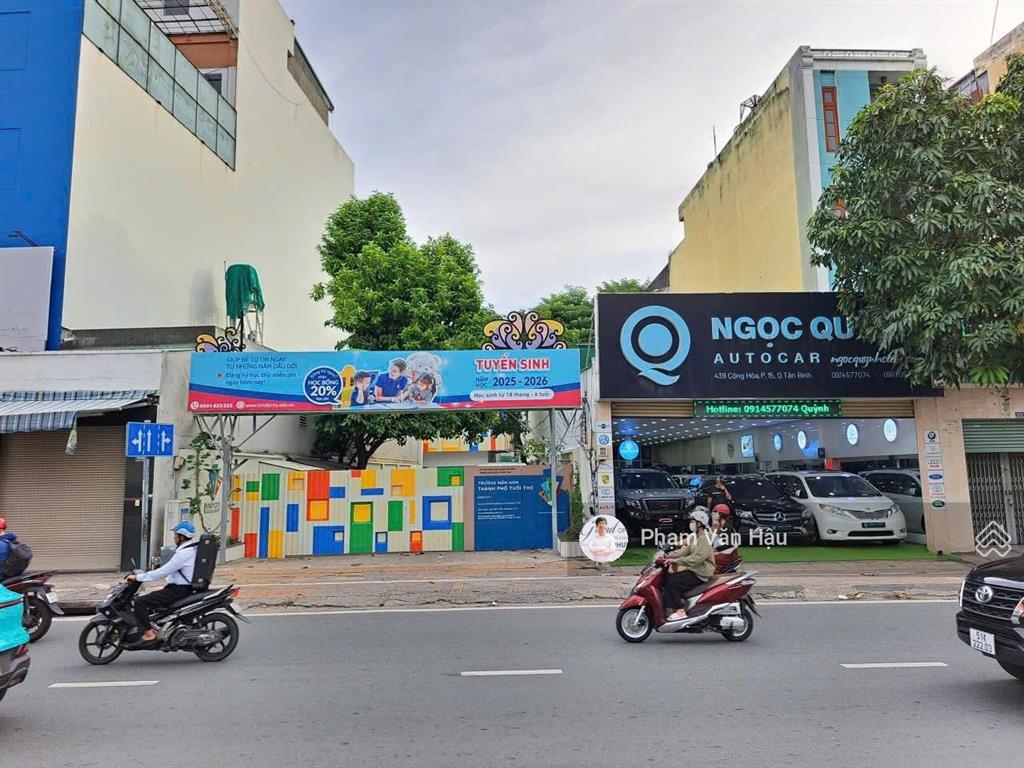 Bán quỹ đất vàng mặt tiền cộng hòa, xây dựng 3 hầm 15 tầng 1.185m2 đất đơn giá chỉ 236 triệu/m2
