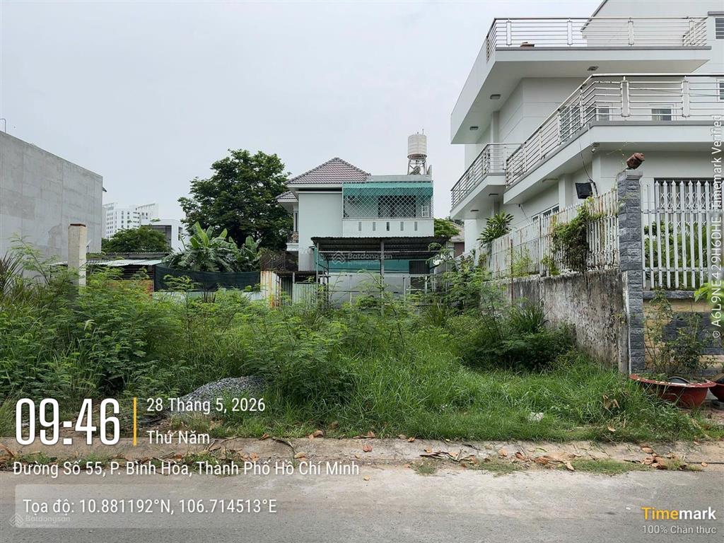 Bán miếng đất 129m2 (6x21,5m) đường nhựa 16m, đường thông thẳng ra quốc lộ 13, xe oto, xe container