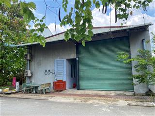 Bán gấp (10x23m) 230m2 xây sẵn kho cho thuê hàng tháng 12 triệu