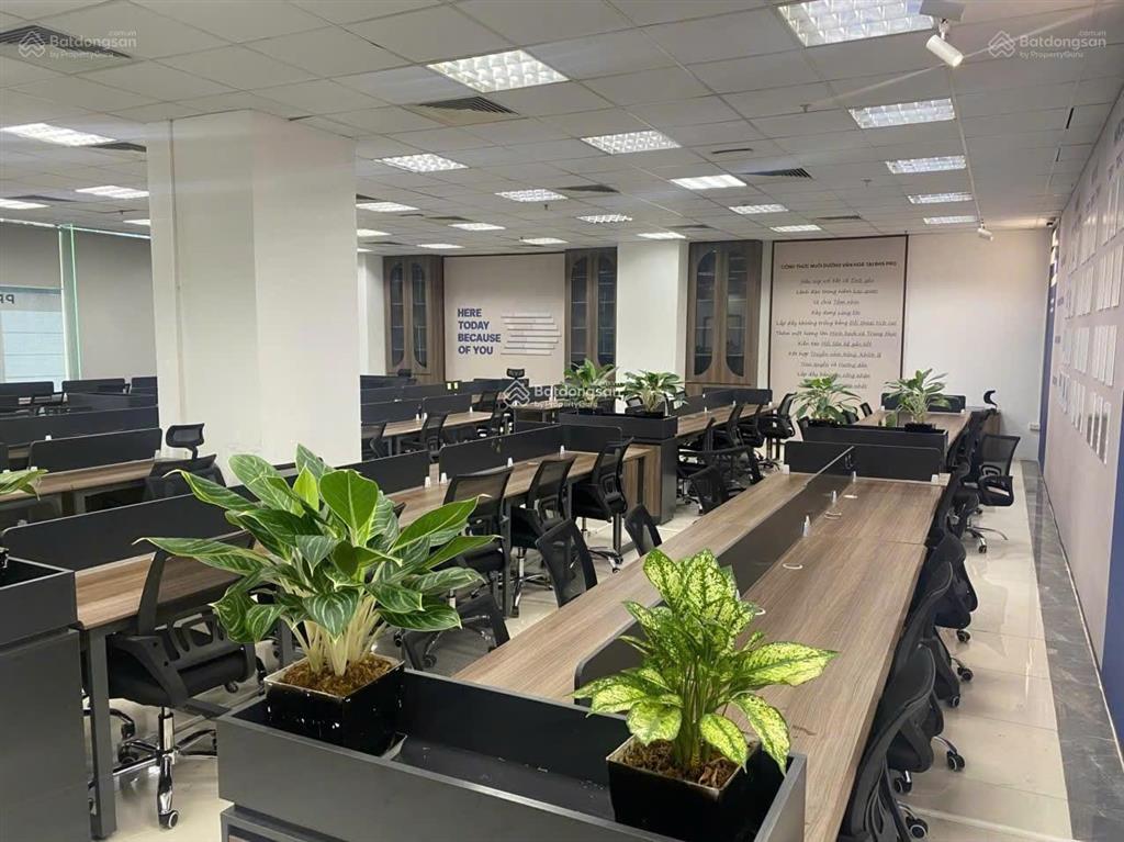 Cho thuê văn phòng 1500m2, có chia nhỏ dt, giá 270 nghìn/m2  vũ trọng phụng, thanh xuân, hà nội