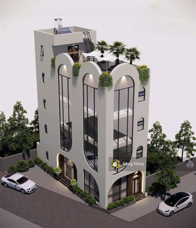 Nhà mới cạnh lê thước, thảo điền, q2 (6x16m). trệt+4 tầng. phù hợp chdv, vp, showroom. giá 70tr/th