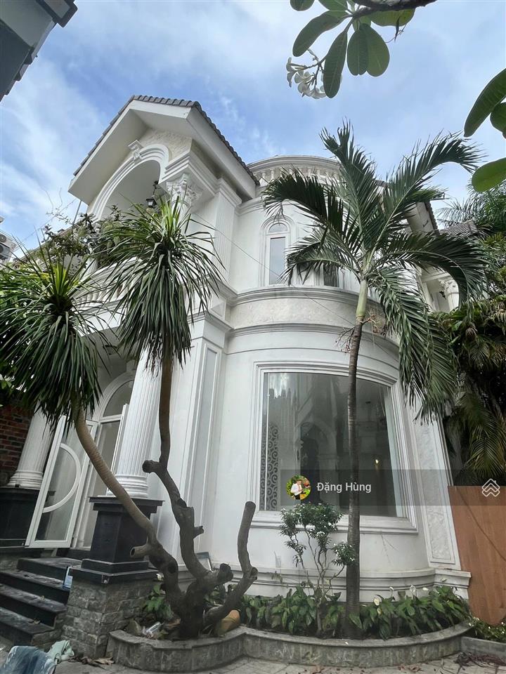 Biệt thự trần não, p.an khánh, quận 2 (450m2)  view sông  1 trệt 2 lầu. giá 65tr/th